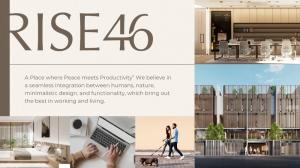 For SaleHome OfficeNawamin, Ramindra : RISE46 Homeoffice (Rise46) a new luxury home office in the area. Watcharaphon-Sukhapiban 5
