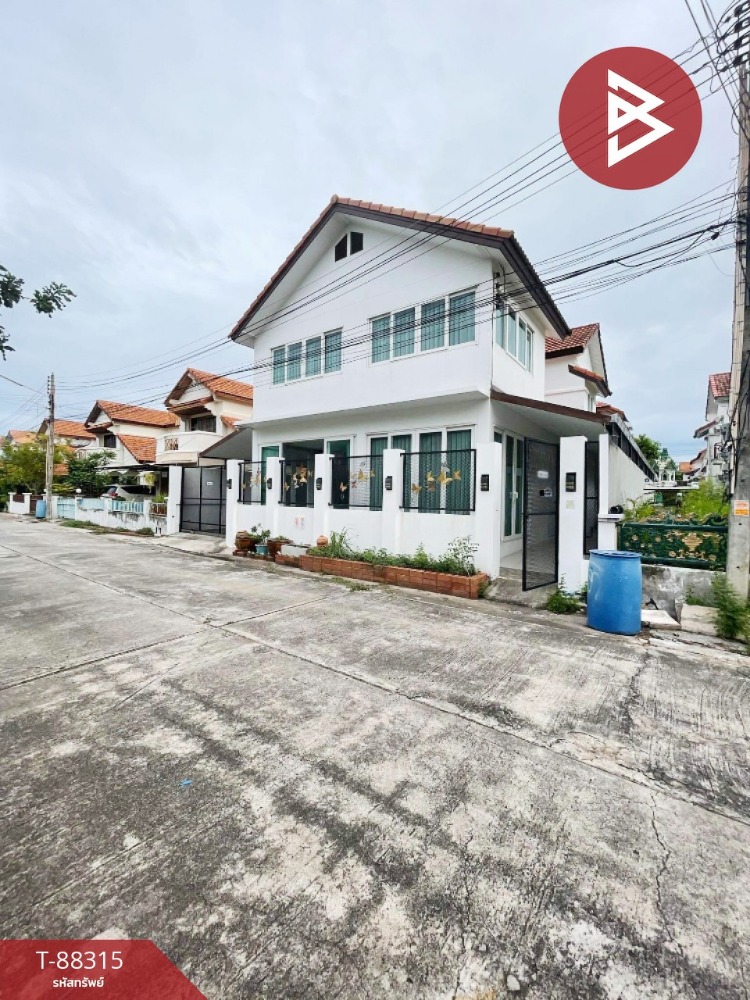 For SaleHousePattaya, Bangsaen, Chonburi : Single house for sale california village Grand De Ville, Nong Mai Daeng, Chonburi