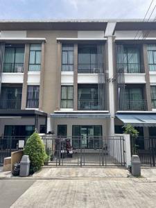 For RentTownhouseNawamin, Ramindra : HR1704 Townhome for rent, 3 floors, fully furnished, Baan Klang Muang Nawamin 42 project, convenient travel.