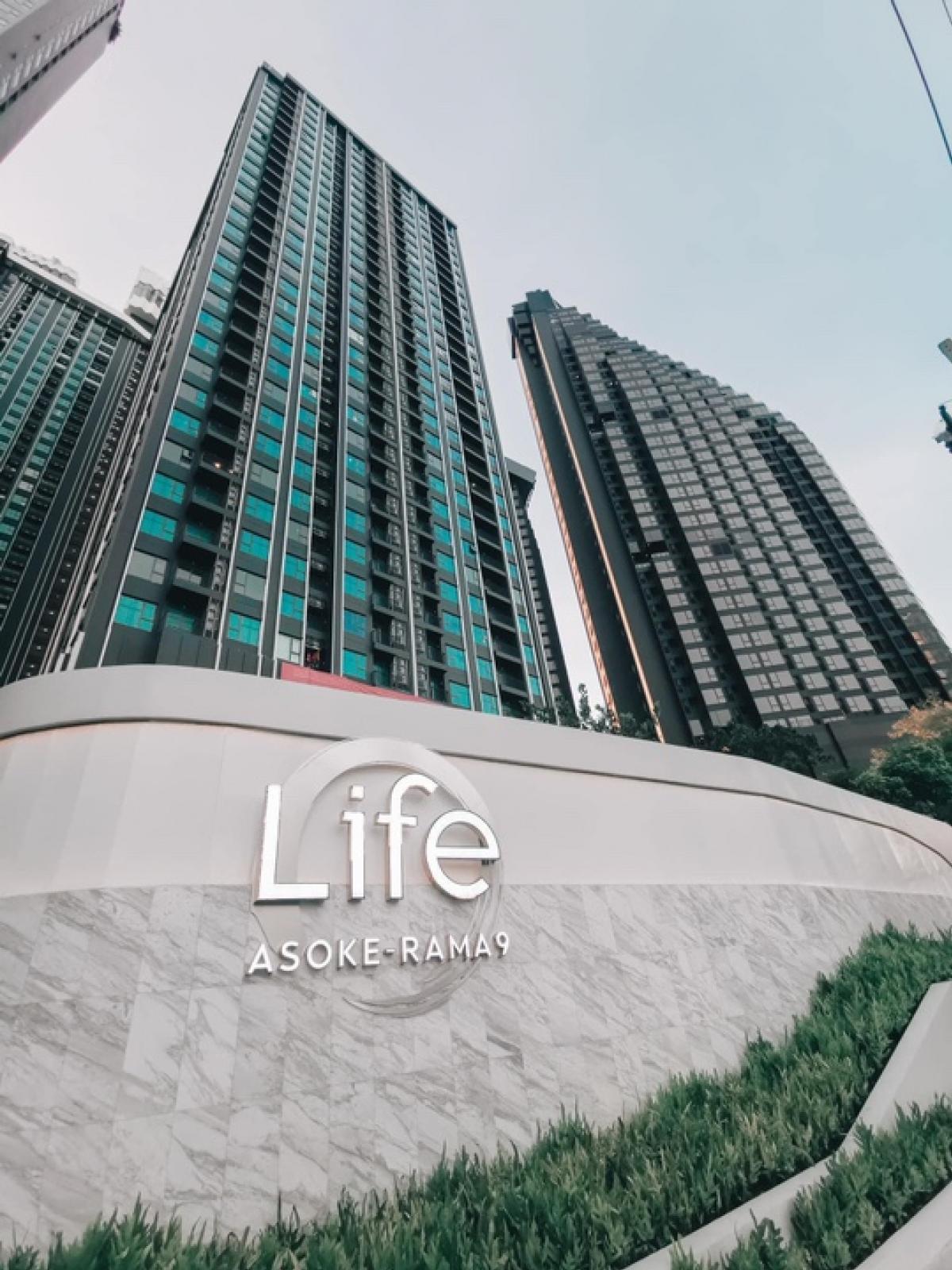 ให้เช่าคอนโดพระราม 9 เพชรบุรีตัดใหม่ RCA : 🏢ปล่อยเช่าคอนโด Life asok rama9  ( พร้อมเข้าพัก 1 กค 67)