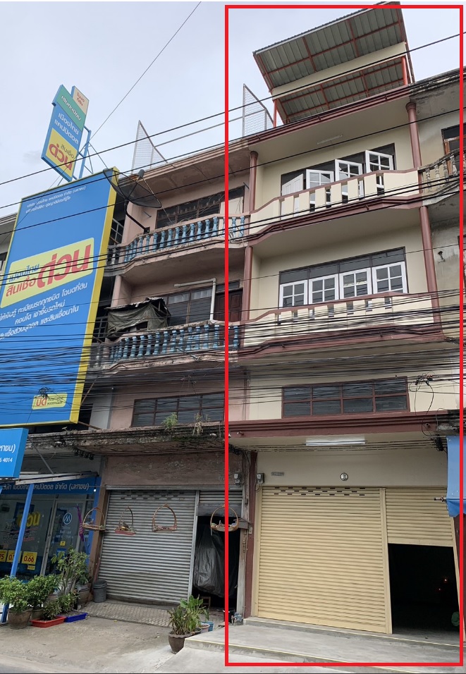 For RentShophouseRathburana, Suksawat : Commercial building Suksawat 78 Phra Pradaeng, newly renovated, for rent 10,000 baht per month, contact call 086-465-3250.