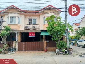 For SaleTownhouseSamut Prakan,Samrong : Townhouse for sale Bhumjai Niwet Village 1, Project 12 Phra Samut Chedi, Samut Prakan, ready to move in