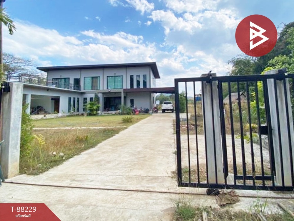 For SaleHouseLoei : Single house for sale, area 2 rai 3 ngan 10.8 square wah, Pak Chom, Loei.