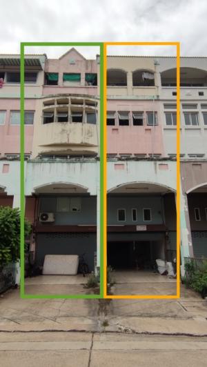 For SaleShophouseNonthaburi, Bang Yai, Bangbuathong : Urgent sale! Commercial building, 4.5 floors, as is, opposite the Bang Bua Thong land office.