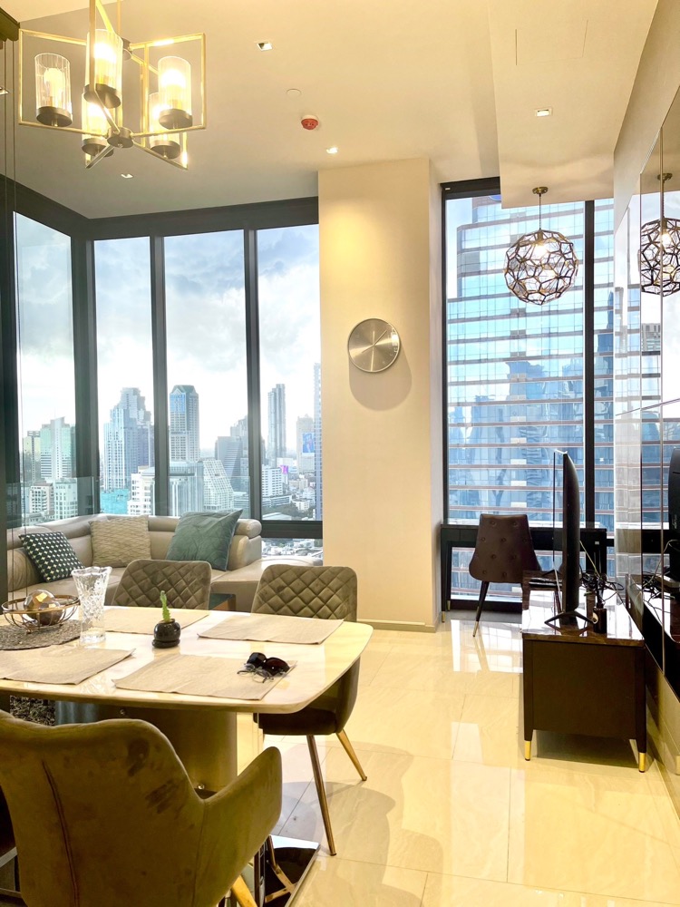 ให้เช่าคอนโดสีลม ศาลาแดง บางรัก : Ashton Silom 2 Bed 2 Bath 📌 with Stack for RENT!!!