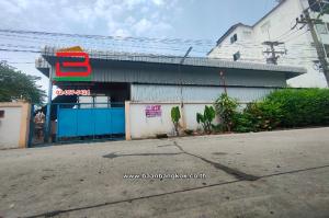 For SaleWarehousePathum Thani,Rangsit, Thammasat : Land with warehouse Soi Sawai Pracharat 5 (Khlong 4), area 80 sq m., Sawai Pracharat Road, Lat Sawai Subdistrict, Lam Luk Ka District, Pathum Thani Province.