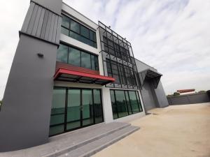 For SaleFactoryPathum Thani,Rangsit, Thammasat : New factory for sale with office, land 200 square meters, Lam Luk Ka Road, Khlong 9, dark purple area, can request Factory 4.