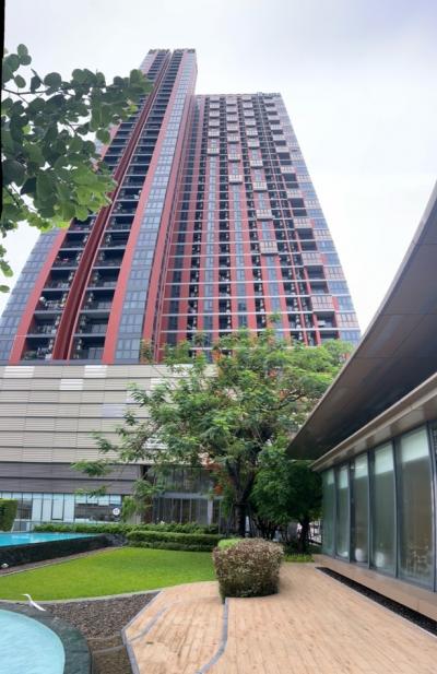 ให้เช่าคอนโดพระราม 9 เพชรบุรีตัดใหม่ RCA : ให้เช่า คอนโด The Base Garden Rama9  27 ตรม. 1 bed 1 bath 1 living room 1 balcony 1 parking lot