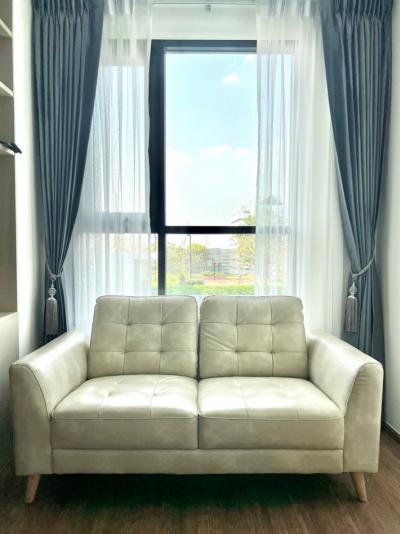 For SaleCondoMin Buri, Romklao : Condo for sale The Origin Ram 209 Interchange 32 sq m. corner room city and garden view great location