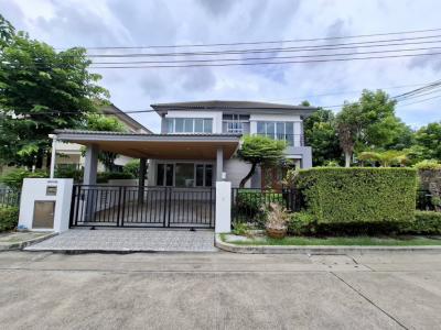 For SaleHouseRama5, Ratchapruek, Bangkruai : Single house for sale, Beautiful Decorated, Life Bangkok Boulevard Ratchavipha, 160 sq m, 61 sq w, Conner unit, ready to live in.