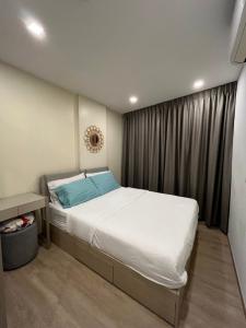 For RentCondoOnnut, Udomsuk : 🚪For rent The Nest Sukhumvit 71 🛏️ 1 bedroom 🛋️ 1 living room 🛁 1 bathroom 🍽️ 1 kitchen, size 30 sq m. Building A, 3rd floor ✨