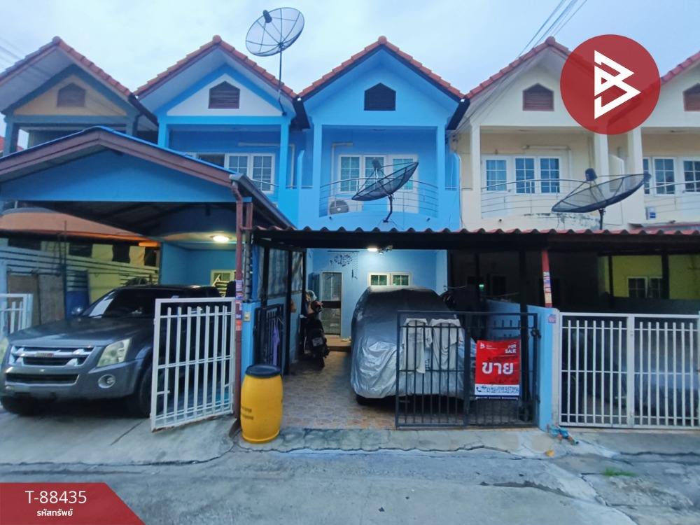 For SaleTownhouseSamut Prakan,Samrong : Townhouse for sale Fueang Fa Villa 11 Village, Phase 9, Phraeksa, Samut Prakan