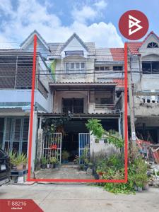 For SaleTownhouseSamut Prakan,Samrong : Townhouse for sale fortress village Phra Samut Chedi, Samut Prakan