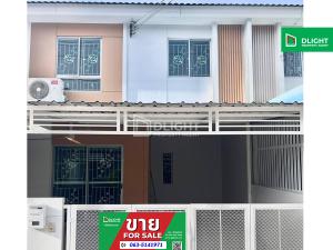 For SaleTownhouseSamut Prakan,Samrong : Urgent sale, townhouse, Pruksa Village 106/1 Tamru-Bang Phli, 17 sq m, 3 bedrooms, 2 bathrooms, price 2.09 million baht.