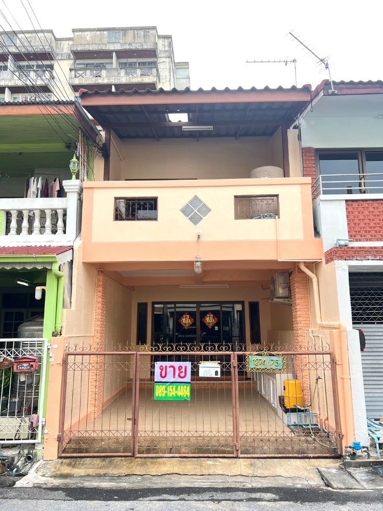 For SaleTownhouseNawamin, Ramindra : 2-story townhouse for sale, Soi Ramintra 67, Intersection 1, Watcharaphon, BTS Ramintra Km. 6.