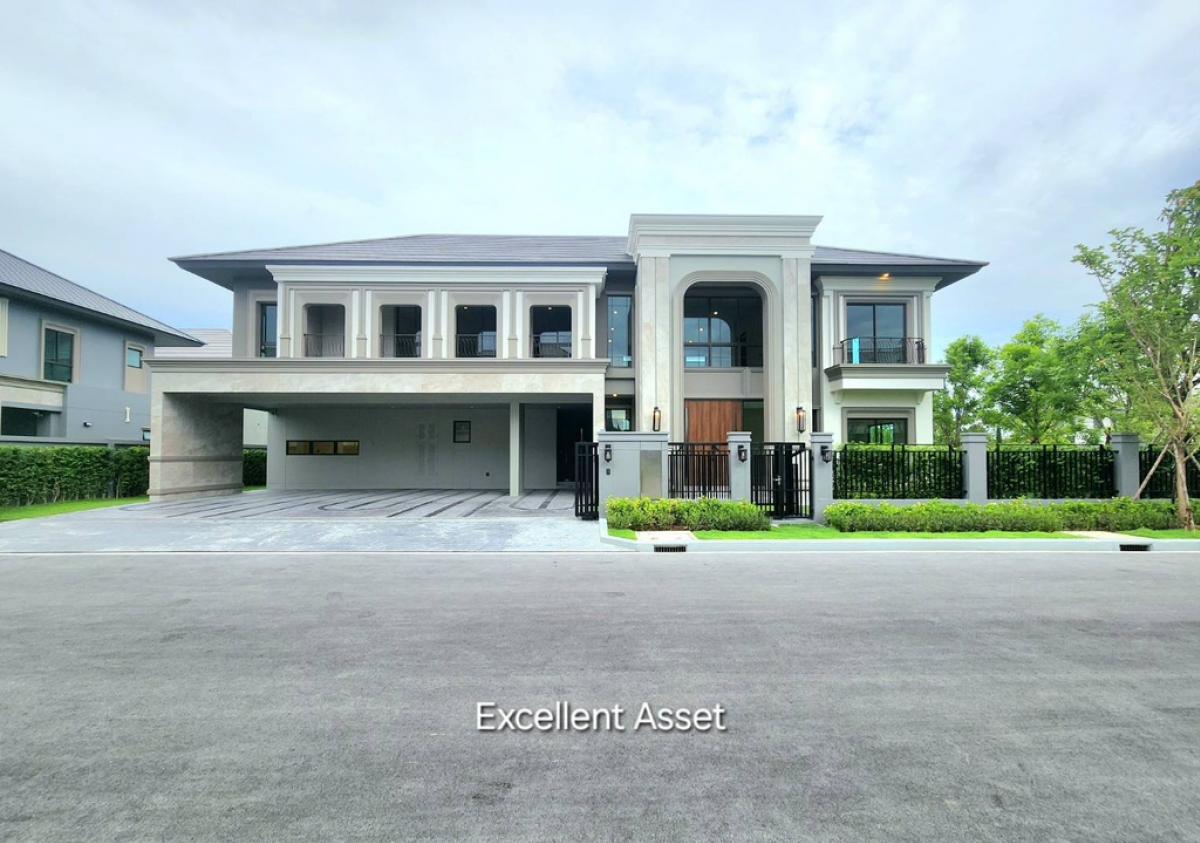 For SaleHouseBang kae, Phetkasem : 🔥 Special Price🔥 Luxurious 2-storey mansion Grand Bangkok Boulevard Petchkasem-Kanchana (Grand Bangkok Boulevard Petchkasem-Kanchana) located near SISB Thonburi International School, only 1 km. Get a special discount of 5 million baht to celebrate the ope