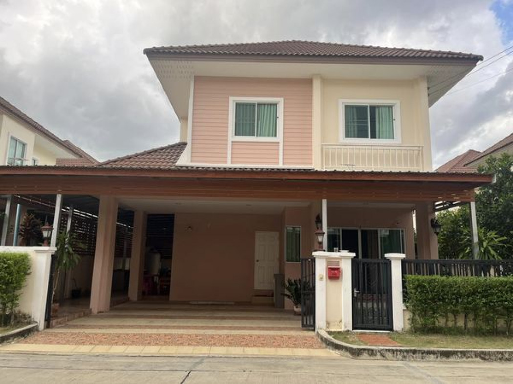 For SaleHouseRama5, Ratchapruek, Bangkruai : Single house for sale, Nonsi Flora, 52 sq m, 52 sq m, new condition, clean, nice house.