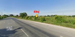 For SaleLandAyutthaya : Land for sale on main road 347, 6-3-55 rai, Ayutthaya, Bang Pa-in