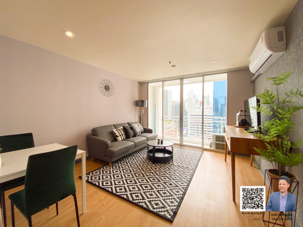 For RentCondoSukhumvit, Asoke, Thonglor : For Rent: Newly Renovated Condo, 1 Bedroom, High Floor, Asoke Road, Sukhumvit 21