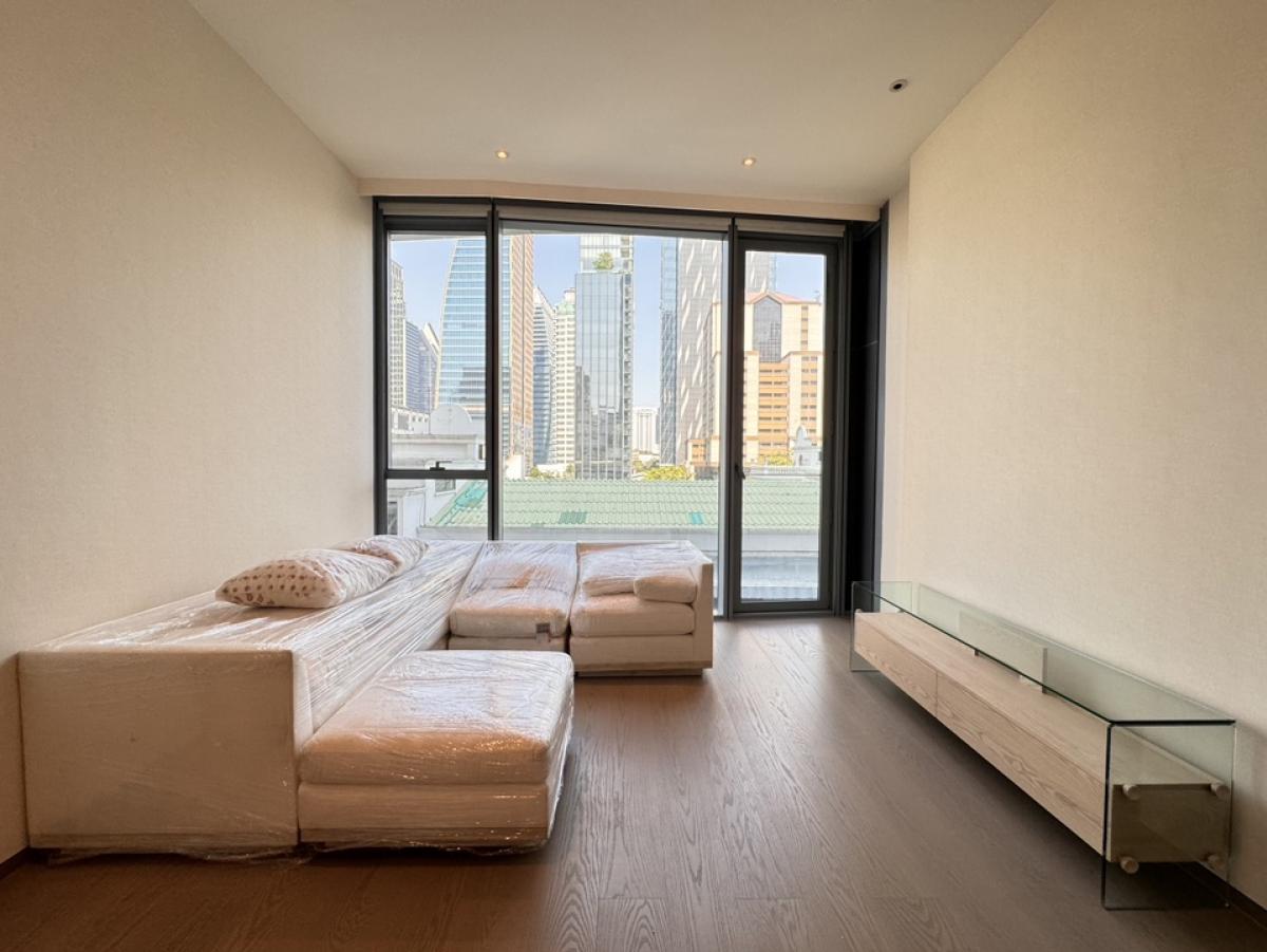 For RentCondoWitthayu, Chidlom, Langsuan, Ploenchit : 📢👇Brand new unit in brand new luxury project for rent near BTS Chidlom, Central Chidlom, Central Embaasy, unblocked view , nice decoration, ready to move in