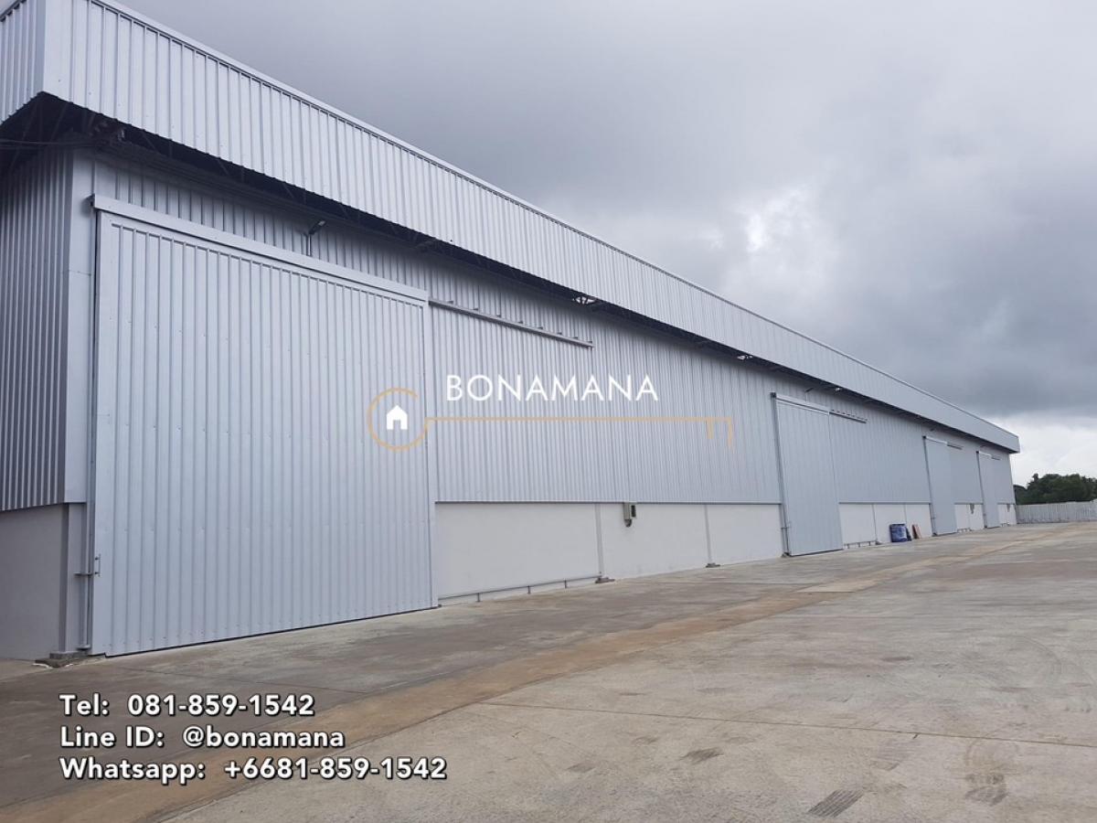 For RentWarehouseLadkrabang, Suwannaphum Airport : Warehouse for rent, good location, Lat Krabang zone.