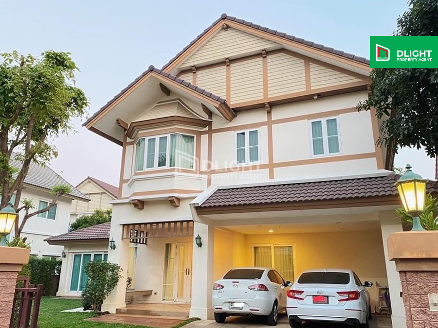 For SaleHouseNonthaburi, Bang Yai, Bangbuathong : Single house, Laddarom Chaiyaphruek-Chaengwattana, Pak Kret, 101 sq m, 4 bedrooms, 4 bathrooms, price 11 million baht, decorated with furniture, good location.