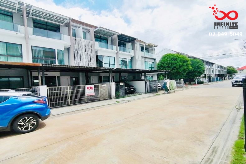 For SaleTownhouseRathburana, Suksawat : 3-story townhouse for sale, new house, Rama 2-Phutthabucha (2), Soi Phutthabucha 36, ​​Phutthabucha Road.