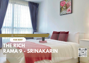 For RentCondoPattanakan, Srinakarin : For rent 🔥 The Rich Rama 9 - Srinakarin 🔥 Fully furnished and electrical appliances, next to 3 BTS lines.