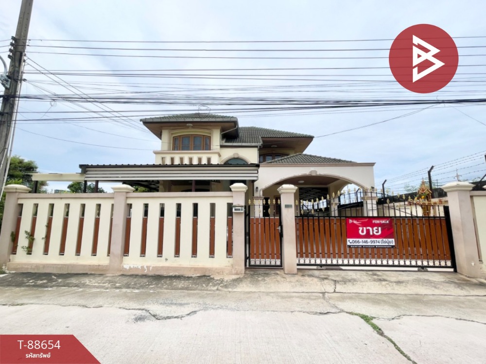 For SaleHousePattaya, Bangsaen, Chonburi : Single house for sale, area 88 square meters, Samet, Chonburi.