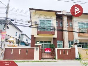 For SaleTownhousePattaya, Bangsaen, Chonburi : Townhouse for sale Piyawat3 Bangsean Village, Chonburi