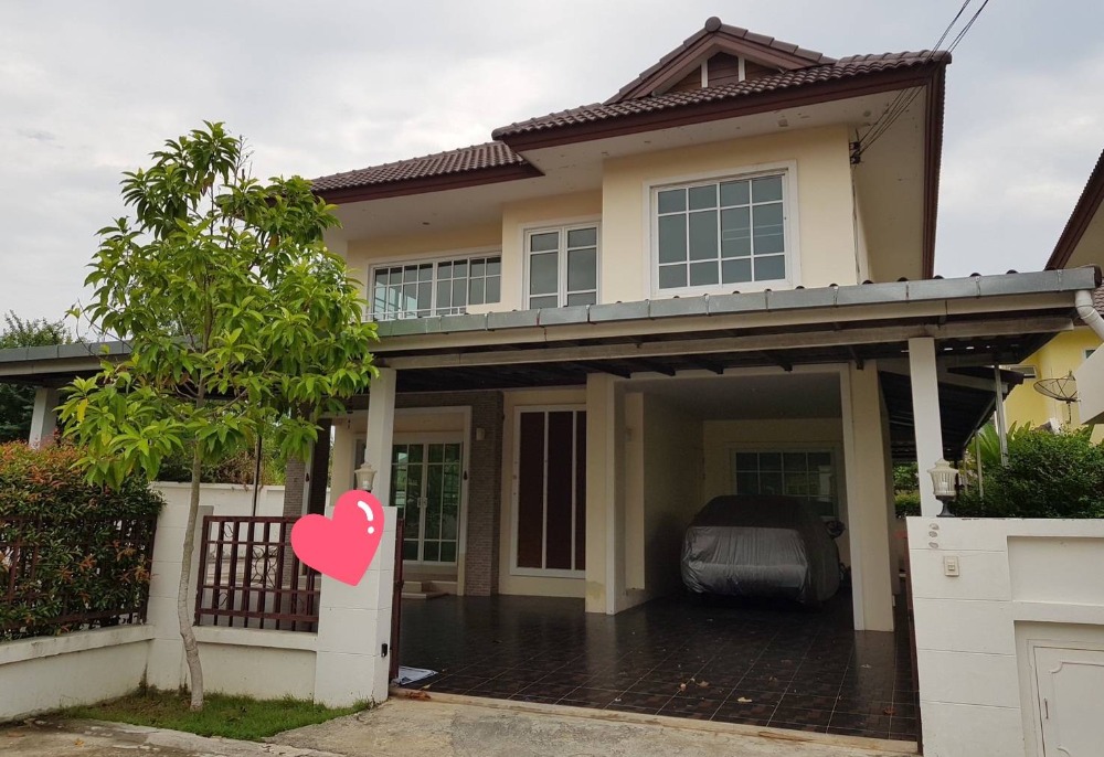 For SaleHouseNakhon Pathom : Single house for sale in Roi Phruksa Village, Nakhon Pathom