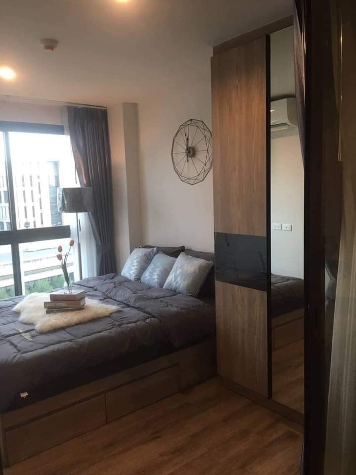 For RentCondoOnnut, Udomsuk : EXHDW108 Condo for rent, The Excel Hideaway Sukhumvit 71, 7th floor, Building A, city view, 27.95 sq m., 1 bedroom, 1 bathroom, 13,000 baht. 064-959-8900