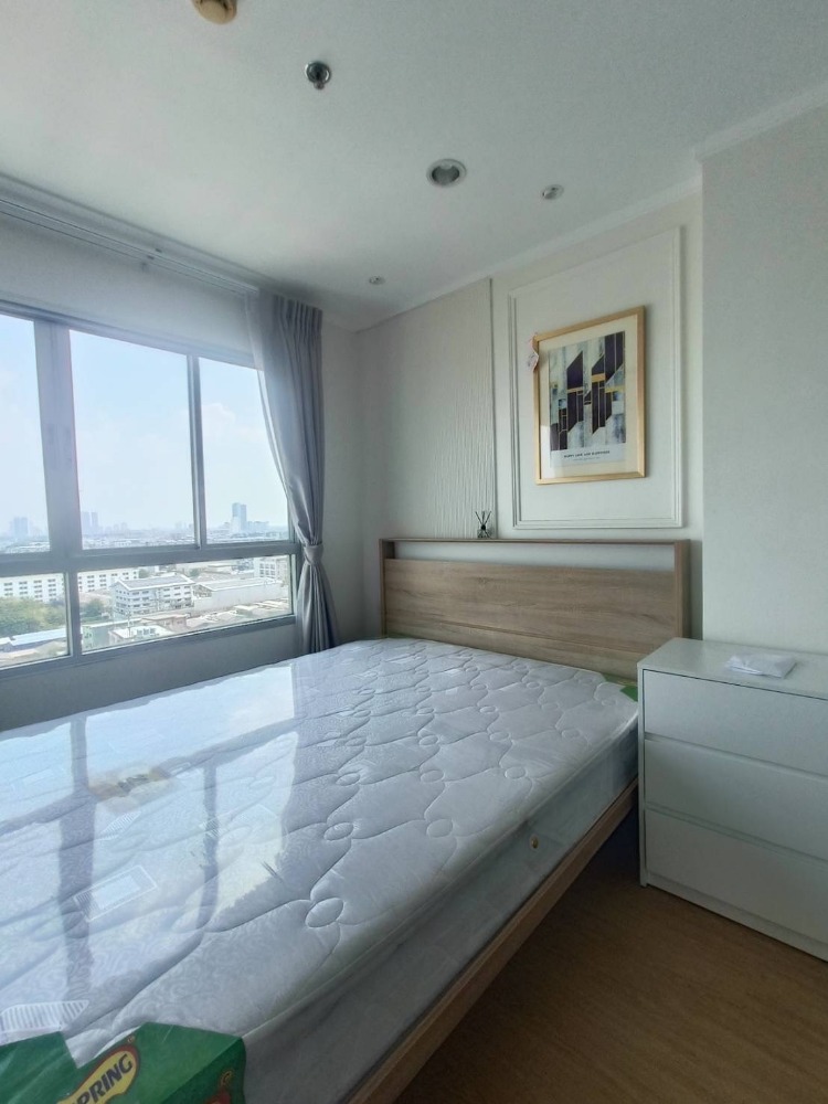 For RentCondoBangna, Bearing, Lasalle : Urgently for rent, Lumpini Ville Lasalle - Bearing, 16th floor, Building D, ready to move in, accept reservations, beautiful room, exactly as shown in the picture✨🌈