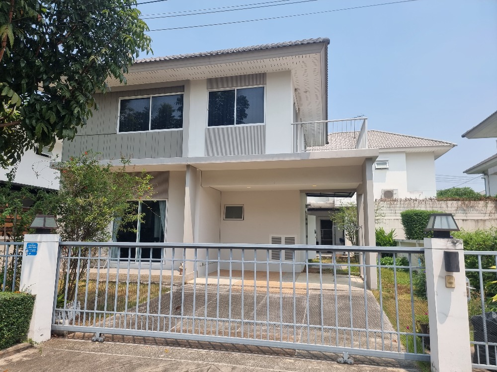 For SaleHouseMin Buri, Romklao : For sale cheap R028-008 Single house for sale, Perfect Place 3, Ramkhamhaeng 174, size 56 sq m, only 5.9 million baht, 3 bedrooms, 3 bathrooms, 065-141-6469