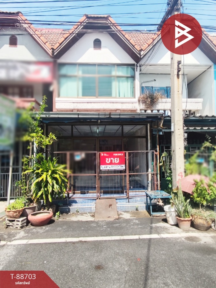 For SaleTownhouseMahachai Samut Sakhon : Townhouse for sale Siwarat Village 3, Phutthamonthon Sai 5, Krathum Baen, Samut Sakhon