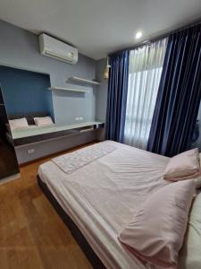 For RentCondoSamut Prakan,Samrong : FOR RENT>> The President Sukhumvit - Samutprakarn>> 16th floor, beautiful room, fully decorated, open view, near BTS Phraeksa #LV-MO365