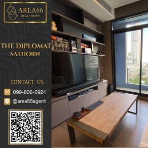 For SaleCondoSathorn, Narathiwat : 🔥 For sale!! Condo The Diplomat Sathorn