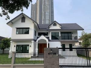 For SaleHouseNonthaburi, Bang Yai, Bangbuathong : Large detached house for sale, new house, Krisada Nakhon Village 10, near Central Westgate, Bang Bua Thong, Nonthaburi.