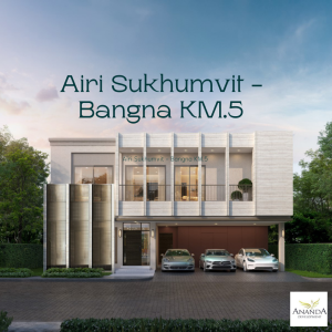 For SaleHouseBangna, Bearing, Lasalle : Sale AIRI Sukhumvit-Bangna Km.5, single house near Central Bangna, Mega Bangna, only 19.xx million.