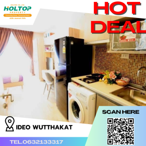 For RentCondoThaphra, Talat Phlu, Wutthakat : #A111 for rent Ideo Wutthakat near the BTS