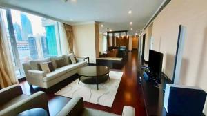 For RentCondoWitthayu, Chidlom, Langsuan, Ploenchit : The Park Chidlom - Exclusive 4 Beds Condo for Rent!