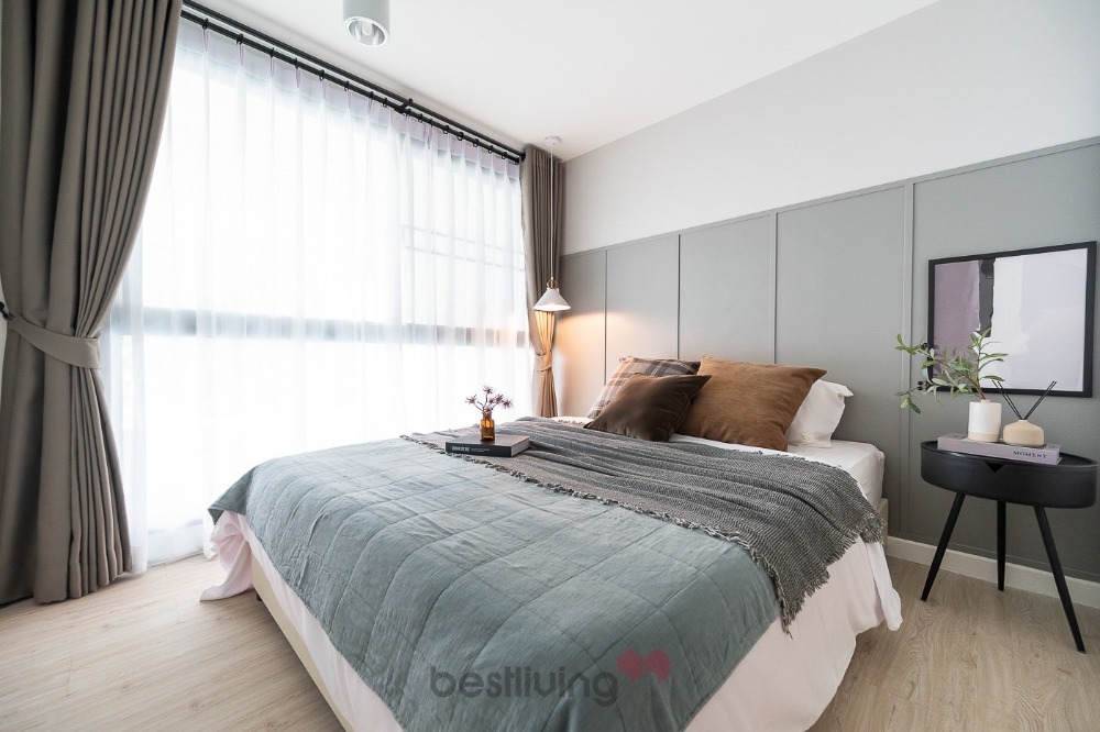 For SaleCondoOnnut, Udomsuk : 🌟 𝐂𝐡𝐚𝐭𝐞𝐚𝐮 Sukhumvit 62/1, large room, 2 bedrooms, 44.68 sq m., ready to move in, near BTS Bang Chak