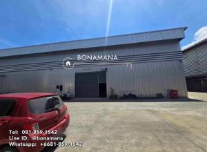 For RentWarehouseSamut Prakan,Samrong : Warehouse for rent, Theparak Road, KM 11, Bang Phli Yai, Bang Phli, Samut Prakan.