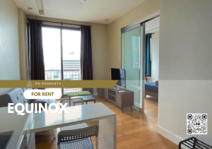 For RentCondoLadprao, Central Ladprao : For rent 🔺 Equinox 🔺 corner room, complete furniture and electrical appliances, near BTS Mo Chit and MRT Chatuchak.