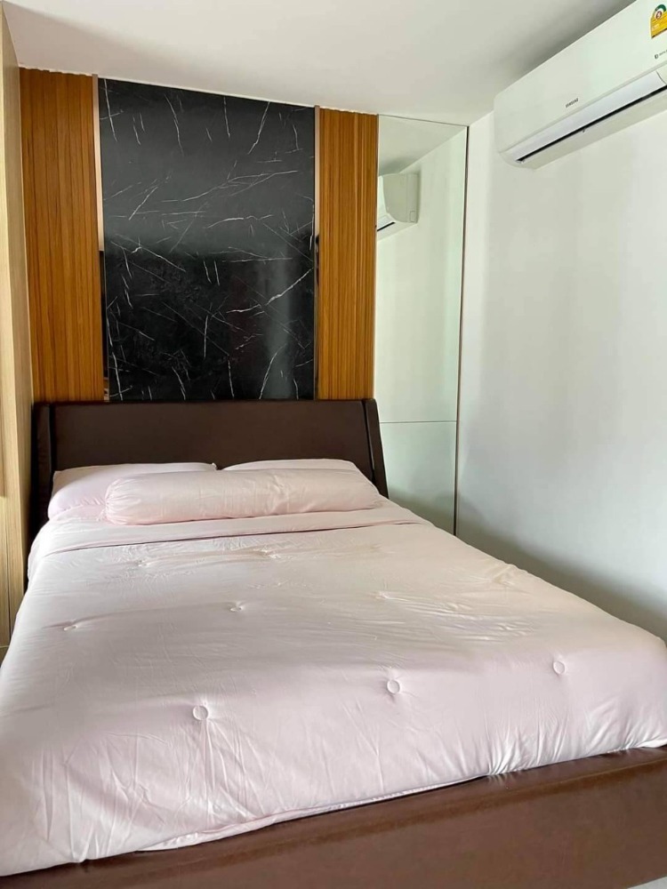 For RentCondoOnnut, Udomsuk : APOS107 Condo for rent, Aspire Sukhumvit-On Nut, 5th floor, Building B, city view, studio room, 1 bathroom. 30.61 sq m. 12,000 baht 064-959-8900