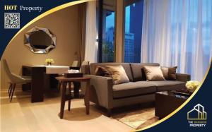 For RentCondoSukhumvit, Asoke, Thonglor : Urgent for rent, The Esse Asoke, luxury condo in the heart of Asoke, 2 bedrooms, 2 bathrooms, 15+ floor, fully furnished, near MRT Phetchaburi.