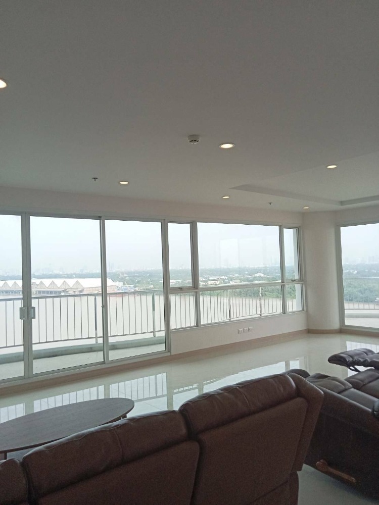 For SaleCondoRama3 (Riverside),Satupadit : ♦ Spacious ♦ Tower A, 10+ Floor, 293.70 sq.m. | 3 Beds Chao Phraya river view | Near Terminal 21 on Rama 3 7 mins.