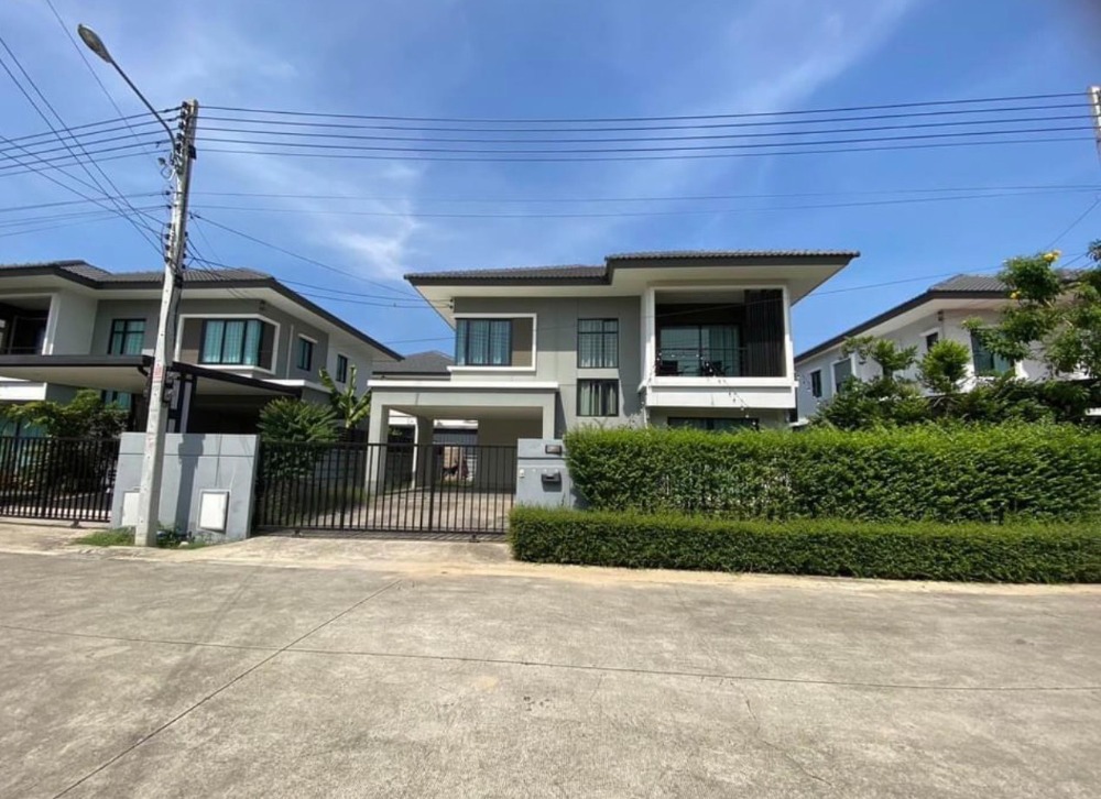 For SaleHousePathum Thani,Rangsit, Thammasat : 🌻 Single house for selling at Delight Don Mueang - Rangsit, 2 floors, 3 beds, 3 baths, fully furnished. Please contact to see the house at 0993529495