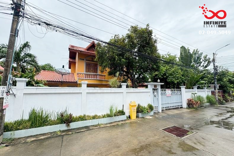 For SaleHouseOnnut, Udomsuk : For sale: 2-storey detached house, Sukjai Village, Sukhumvit Road, Soi Sukhumvit 101/1