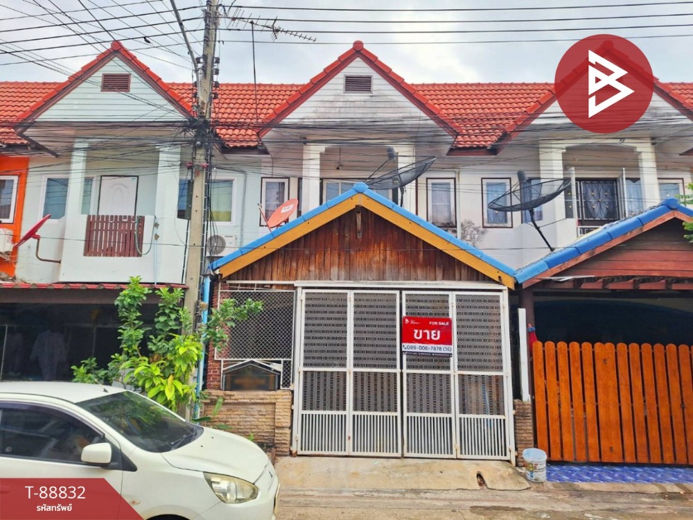 For SaleTownhouseMahachai Samut Sakhon : Townhouse for sale Siripaisan Village, Tha Sai, Samut Sakhon